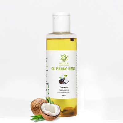 Mouth Wash & Toxin Remover - Oil Pulling Blend Coconut image
