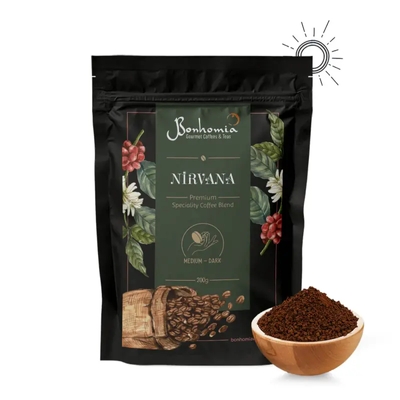 Nirvana | Specialty Ground Coffee Blend | 200 Gms image