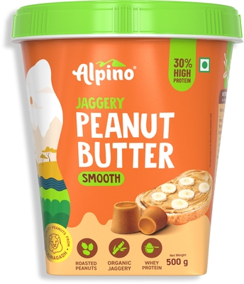 Alpino High Protein Jaggery Peanut Butter Smooth image