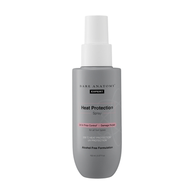 Bare Anatomy Heat Protection Spray | Controls Frizz Up To 24 Hours | Alcohol-Free (150 Ml) image
