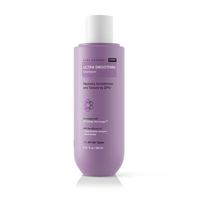 Bare Anatomy Ultra Smoothing Shampoo, Repair Damaged Hair & Locks Moisture (250 Ml) image