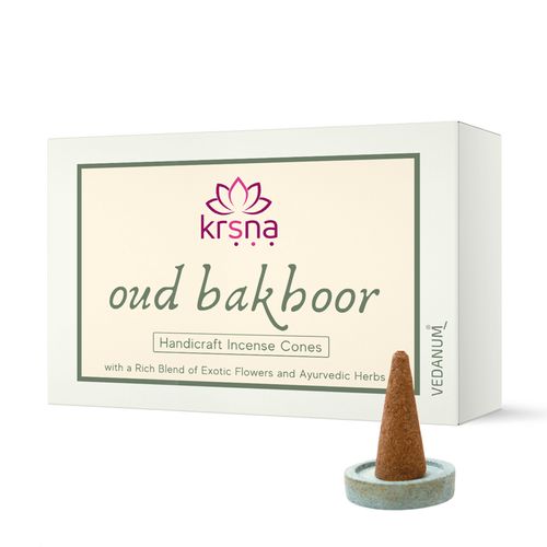 Charcoal Free Oud Bakhoor Incense Cones Organic Dhoop image