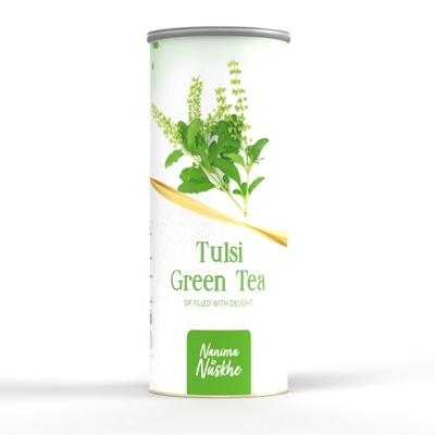 DIBHA Tulsi Green Tea (Ready to Drink Instant Tea Cups) Builds Immunity & Lowers Stress, 60 g image
