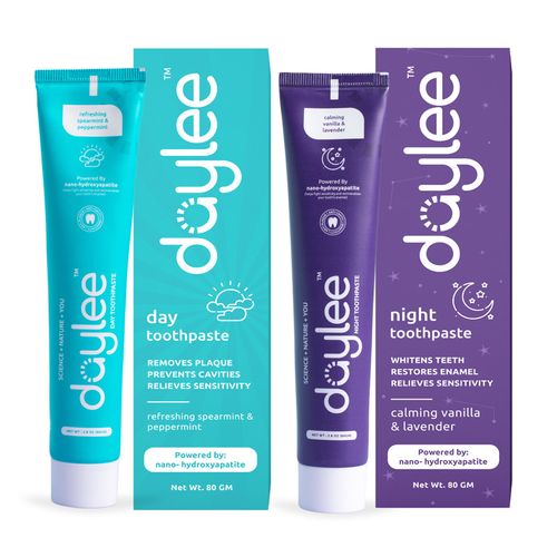 Daylee Day And Night Toothpaste Combo (160Gm) image