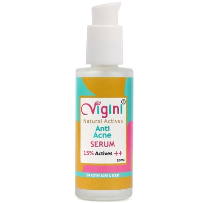 Vigini 15% Actives Anti Acne Face Serum (30 Ml) image