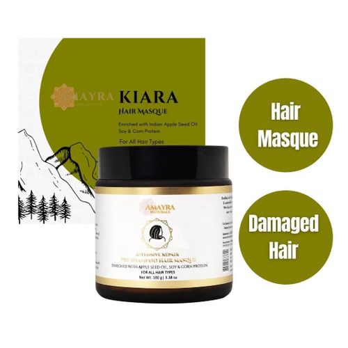 Amayra-Naturals-Kiara-Apple-Seed-Oil,-Bhringraj-Soy-Intensive-Repair-Hair-Mask-100gm