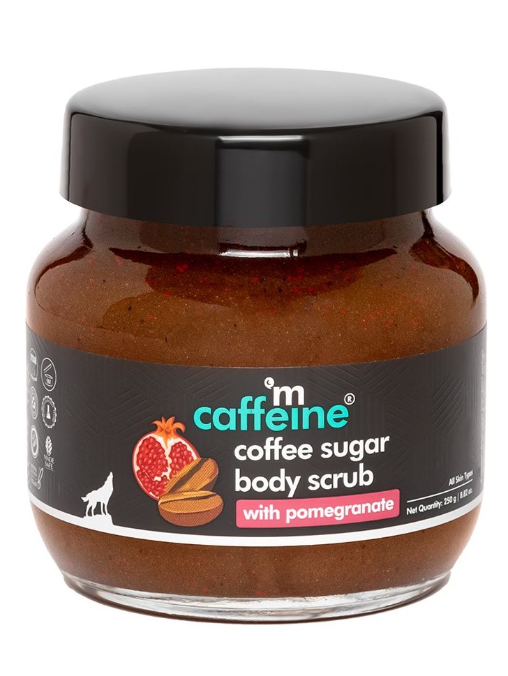 mCaffeine Coffee Sugar & Pomegranate Body Scrub